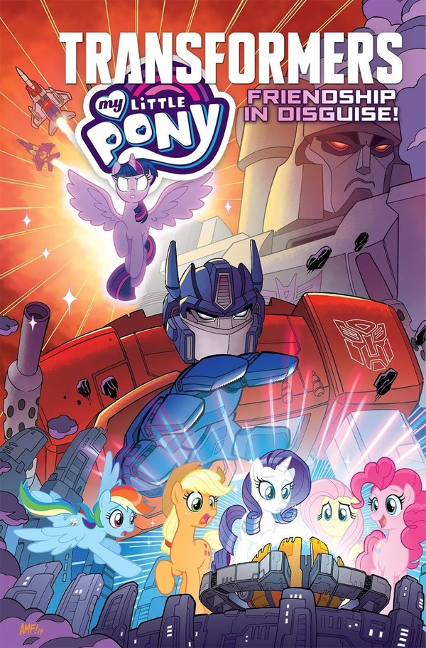 Two Beloved Hasbro Brands Unite In MY LITTLE PONY  TRANSFORMERS Comic Book  (4 of 4)